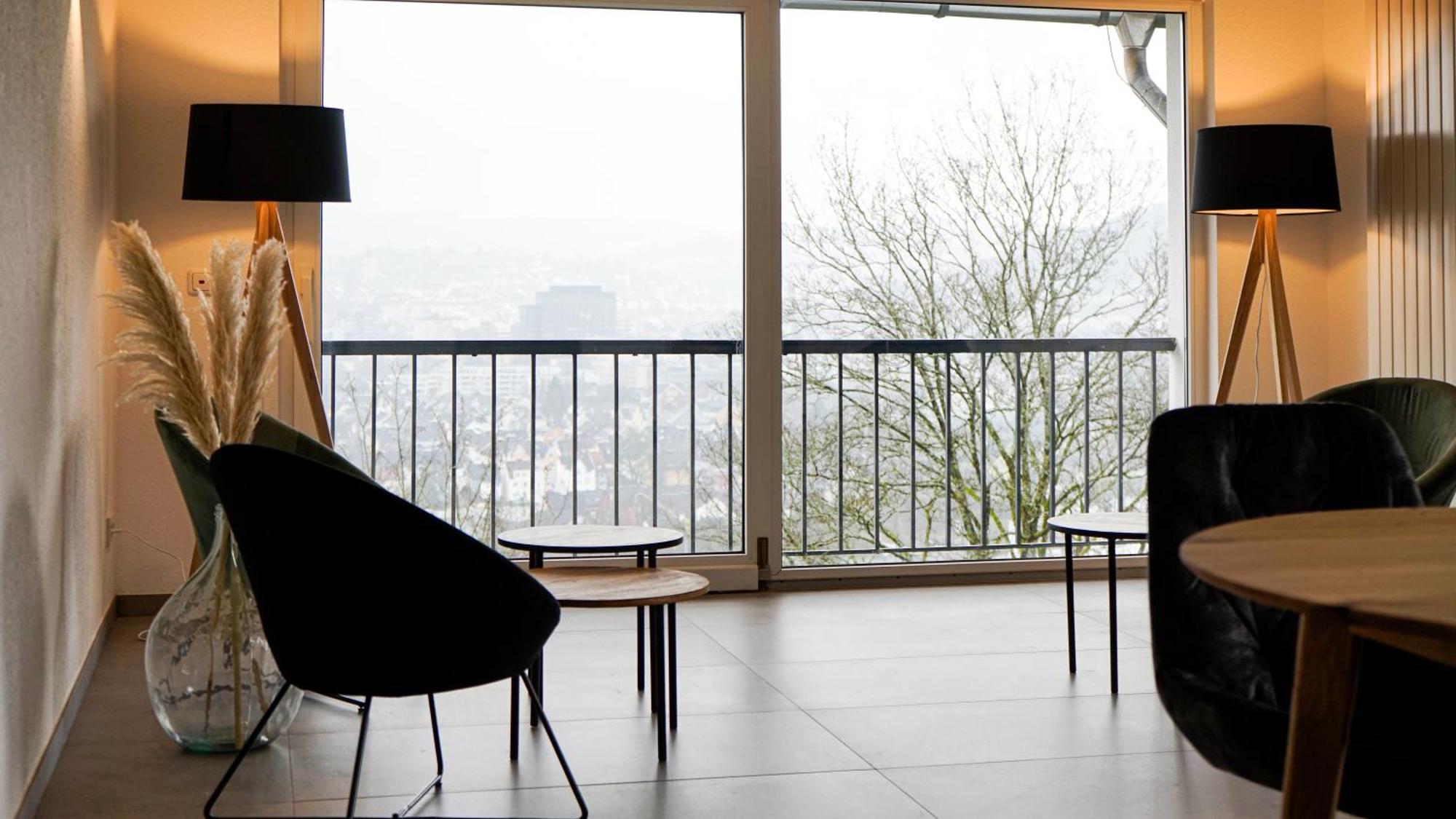 Si-View Doppelzimmer Mit Balkon Zimmer 1 - Hotel Siegen Exteriör bild
