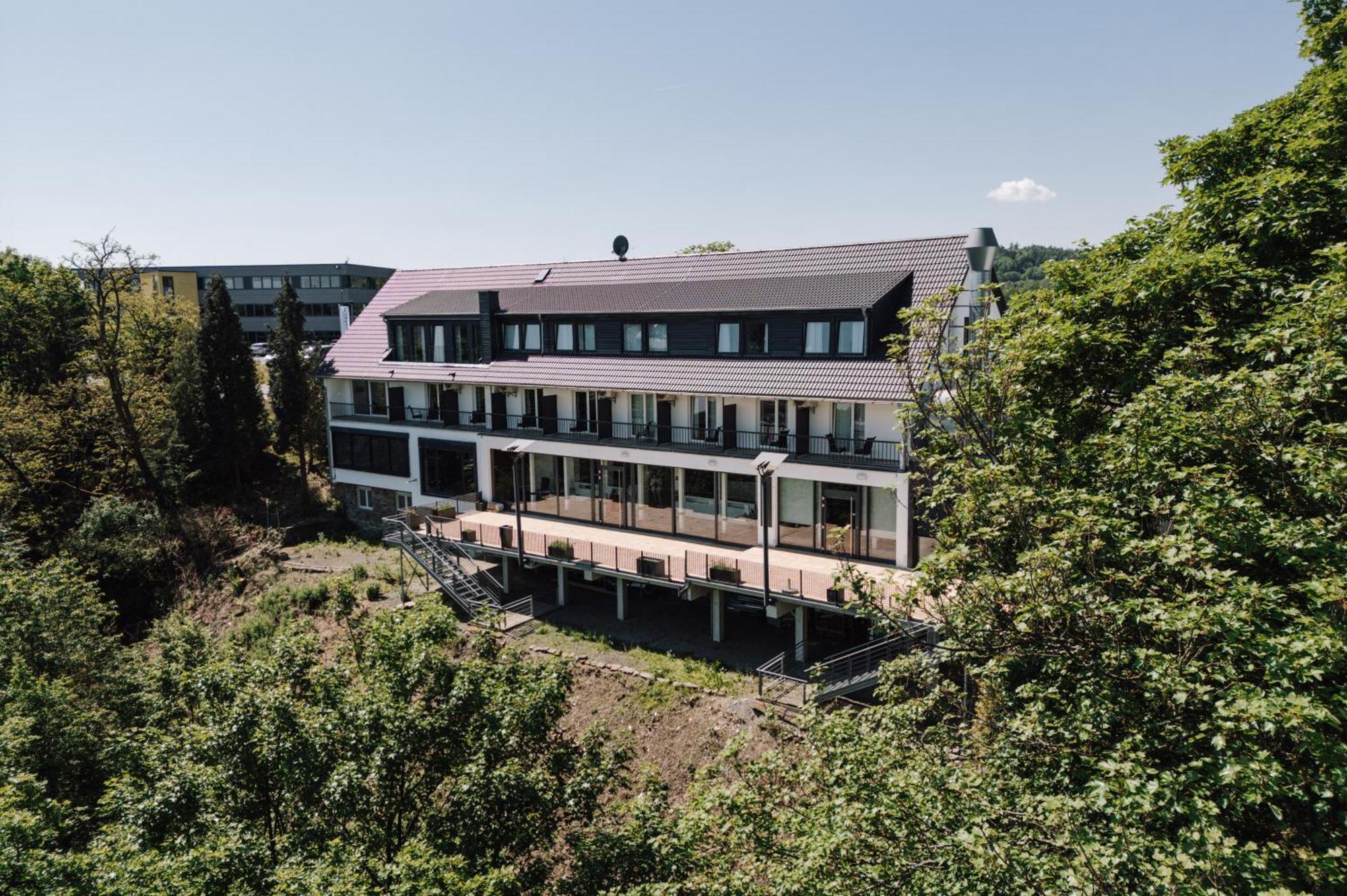 Si-View Doppelzimmer Mit Balkon Zimmer 1 - Hotel Siegen Exteriör bild